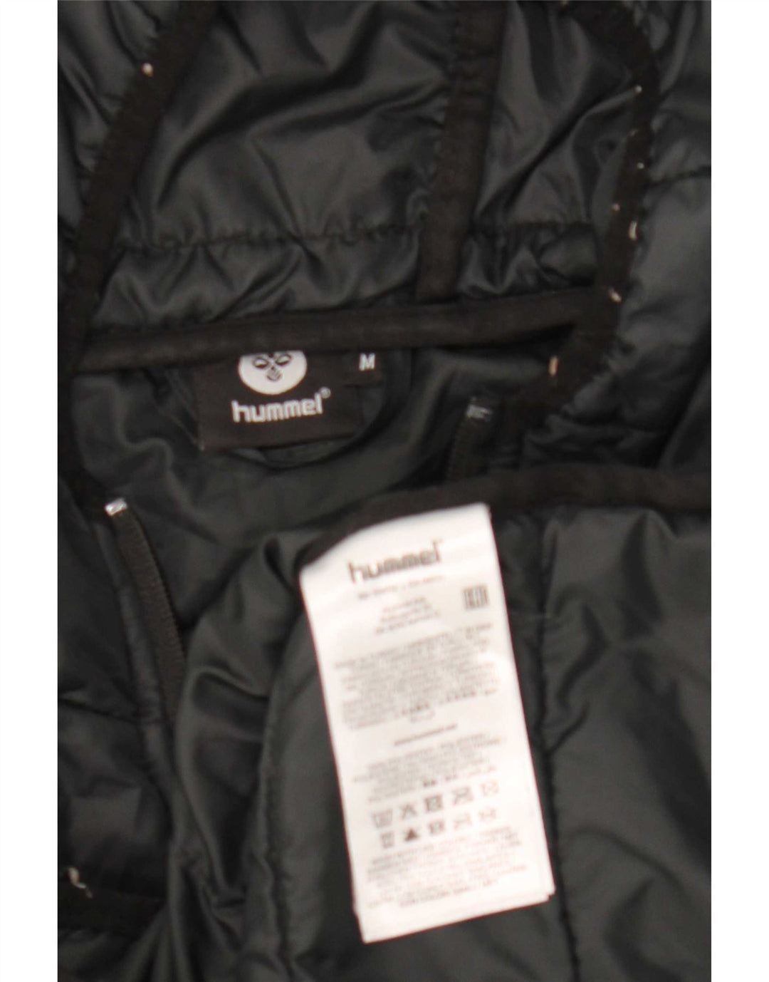 Hummel Veste matelassée à capuche pour femme UK 44 Medium Noir Polyester