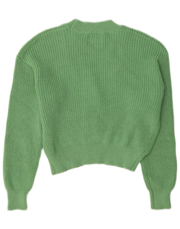 Zara Cardigan court pour fille 13-14 ans Vert Polyester