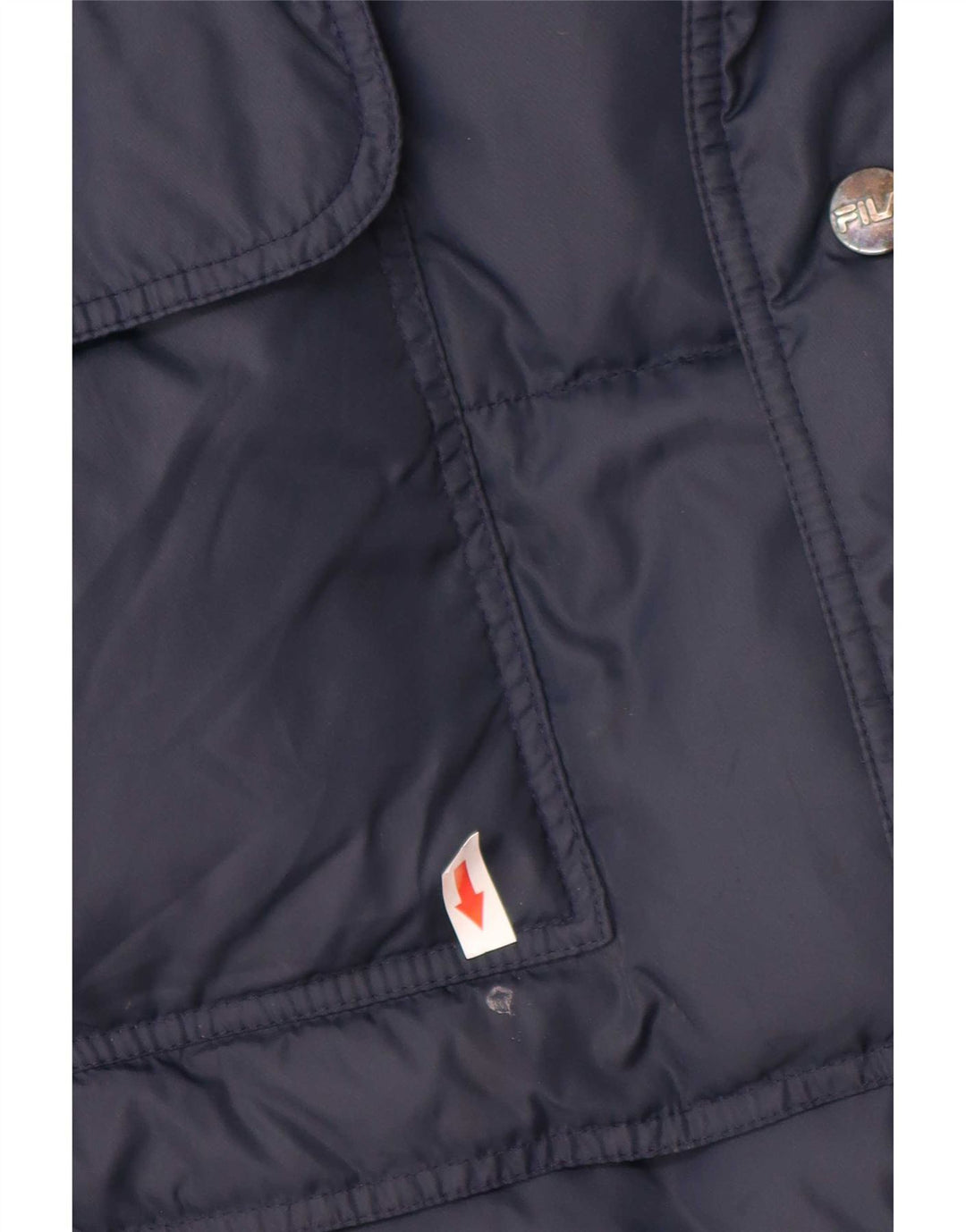 Fila Homme Gilet Rembourré IT 56 XL Bleu Marine Polyamide