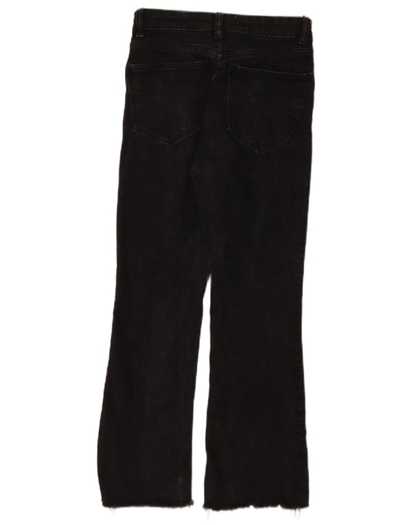 Zara Jean Bootcut Femme EU 36 XS W26 L25 Noir