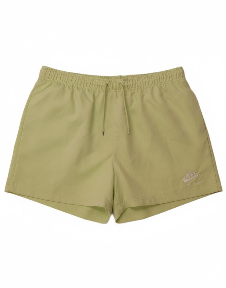 Nike Short de sport pour homme XL Vert Polyester
