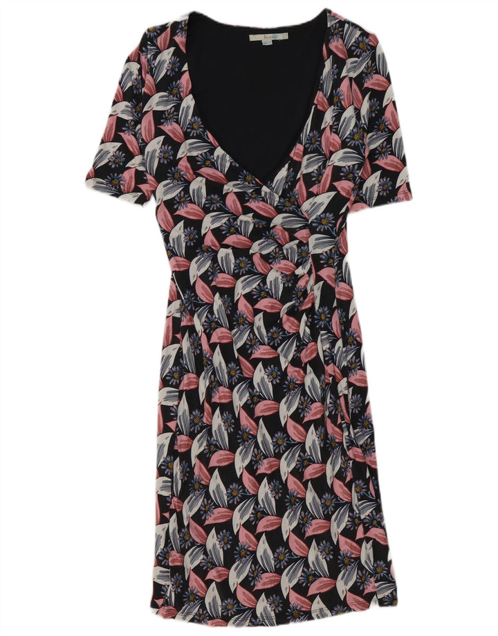 Robe fourreau Boden pour femme UK 42 Medium Multicolore Floral Viscose