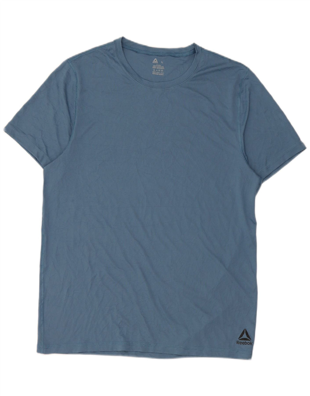 Reebok T-Shirt Homme Haut Large Bleu Polyester