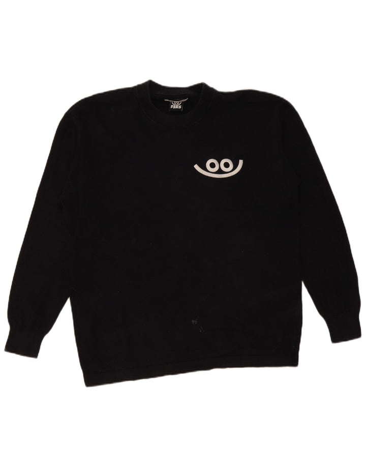 Zara Pull à col rond pour homme Petit Noir
