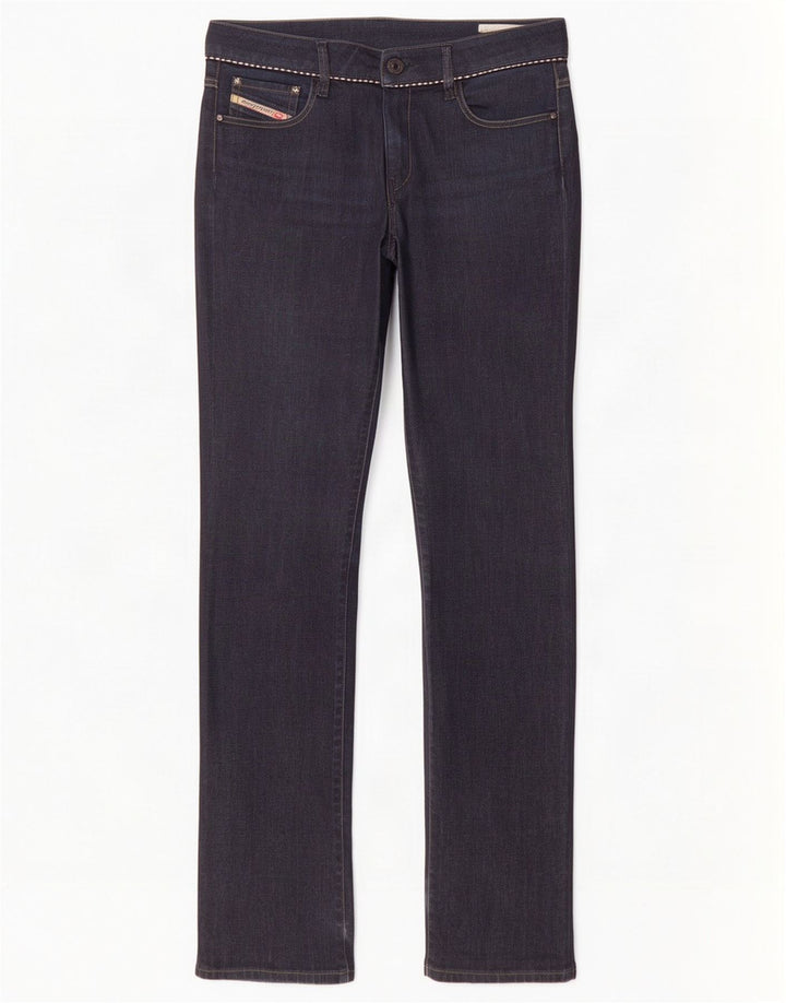 Jean Bootcut Femme Diesel W32 L34 Bleu Marine Coton