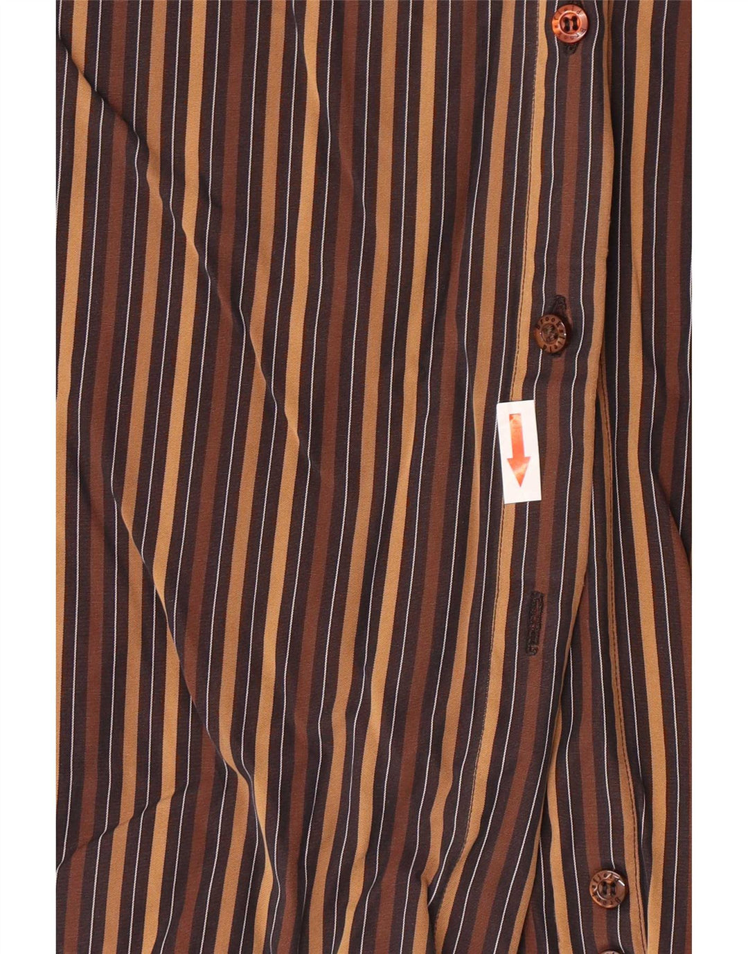 Chemise Femme Brooksfield IT 42 Rayé Marron Moyen
