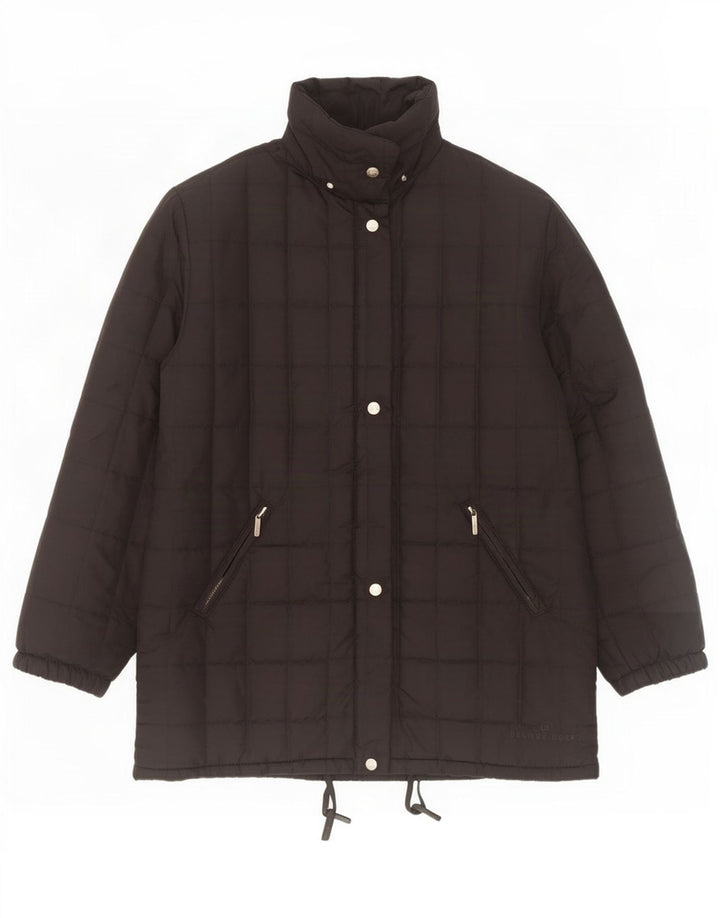 Belfe & Femme Veste Rembourrée IT 46 Large Noir Polyester