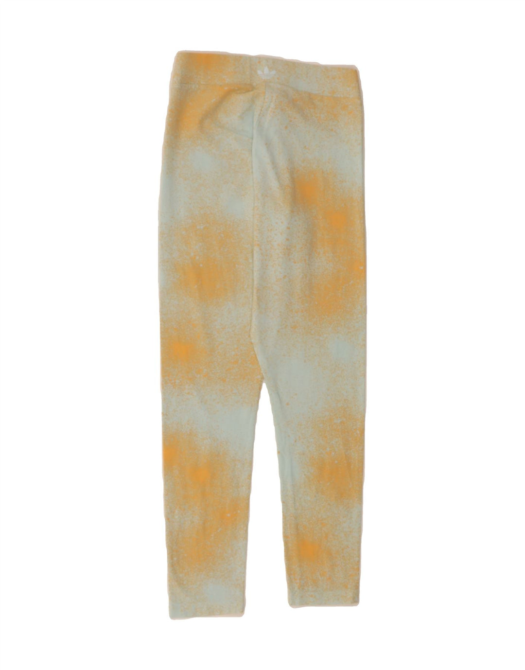 ADIDAS Womens Leggings UK 8 Small  Turquoise Tie Dye Vintage Adidas and Second-Hand Adidas from Messina Hembry 