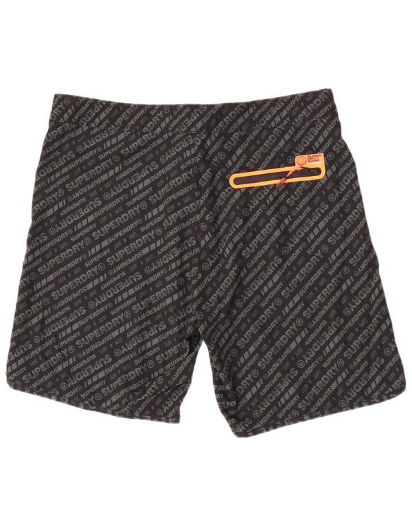 Superdry Short de Bain Graphique Regular XL Homme Noir Polyester
