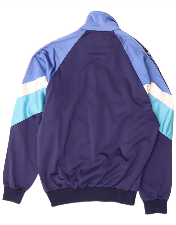 Asics Veste de Survêtement Graphique Homme Bleu Moyen Polyamide Colorblock