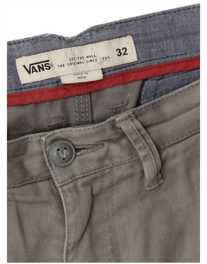 Vans Short Chino W32 Homme Gris Moyen Coton