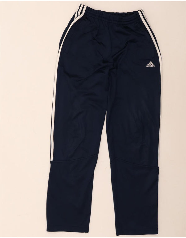 Adidas Pantalon de survêtement pour homme UK 42/44 Large Bleu Marine Polyester
