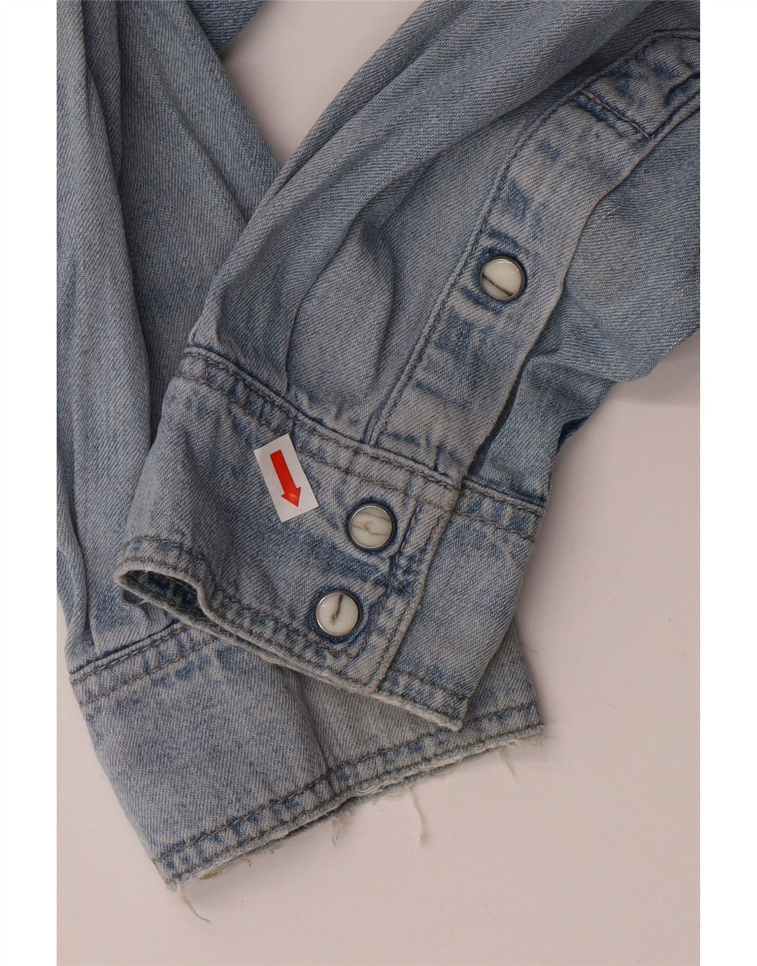 WRANGLER Chemise en Jean Homme Grand Bleu Coton