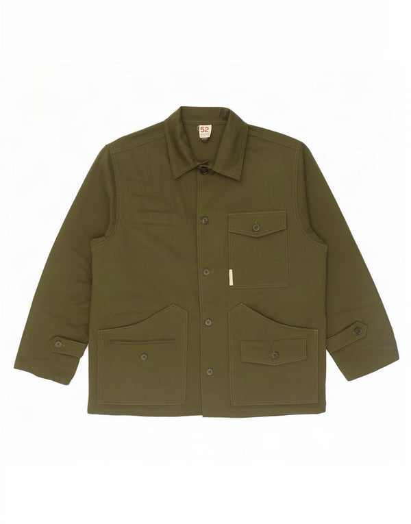 veste utilitaire homme vintage IT 52 XL Kaki Polyester