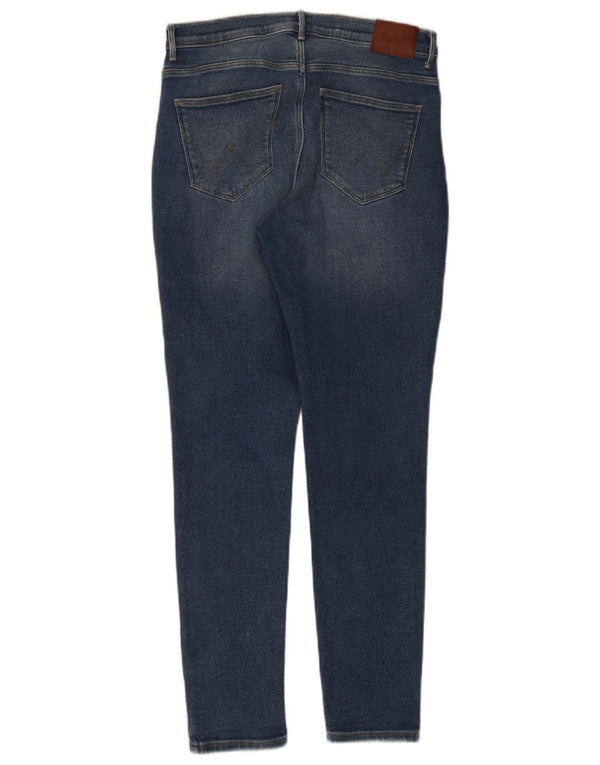 Wrangler Jean skinny taille haute W31 L29 en coton bleu pour femme
