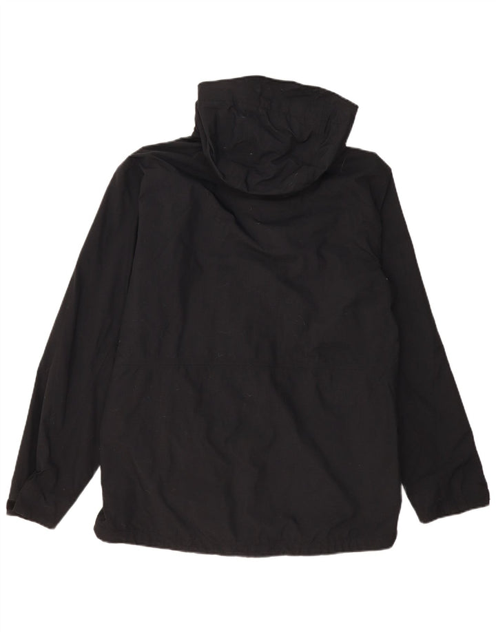 Columbia Veste coupe-vent à capuche pour homme UK 38 Medium Noir Nylon