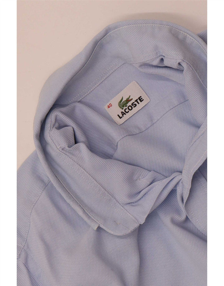 Lacoste Chemise Homme Taille 40 Bleu Moyen