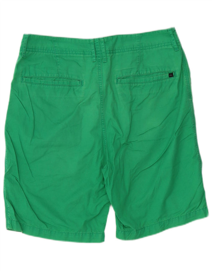 Quiksilver Short Chino Homme W32 Coton Vert Moyen