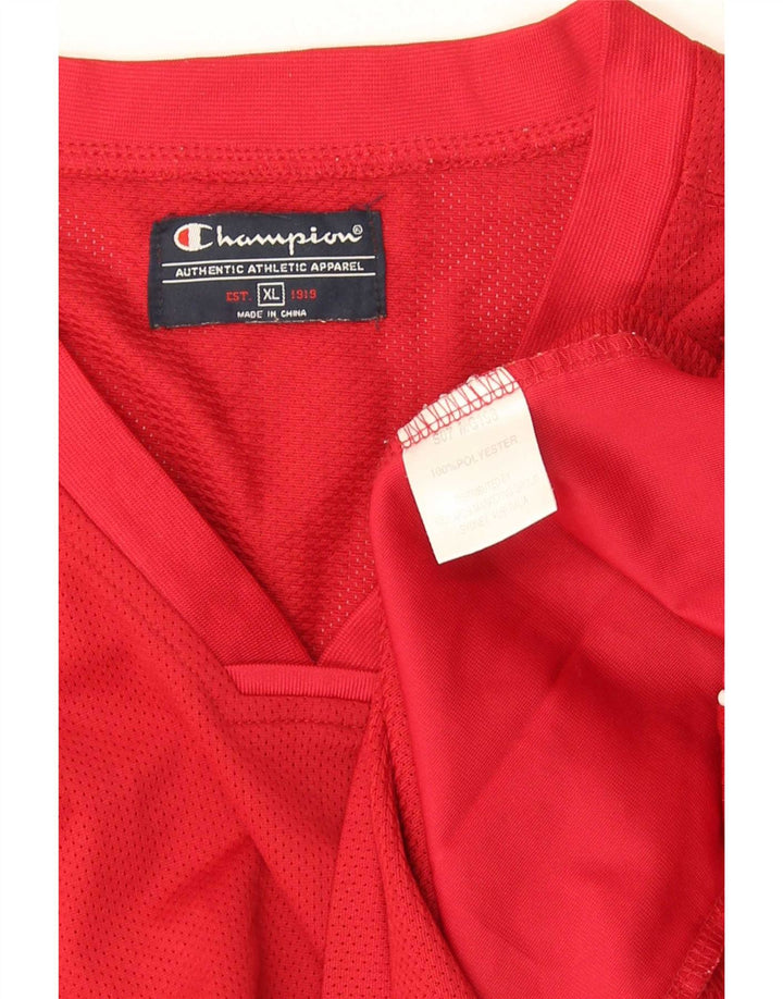 Champion Débardeur Homme XL Rouge Polyester