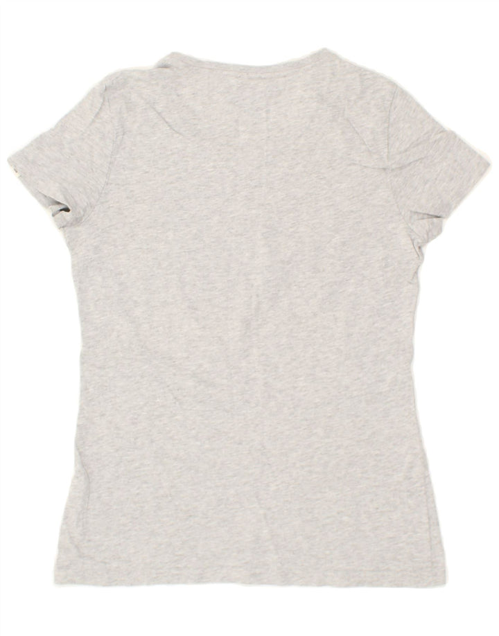 PUMA Womens Graphic T-Shirt Top UK 12 Medium  Grey Cotton Vintage Puma and Second-Hand Puma from Messina Hembry 