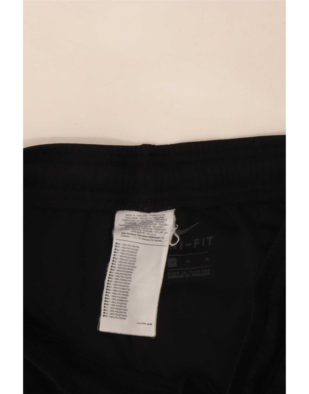 Nike Short de sport Dri Fit pour homme en polyester noir moyen