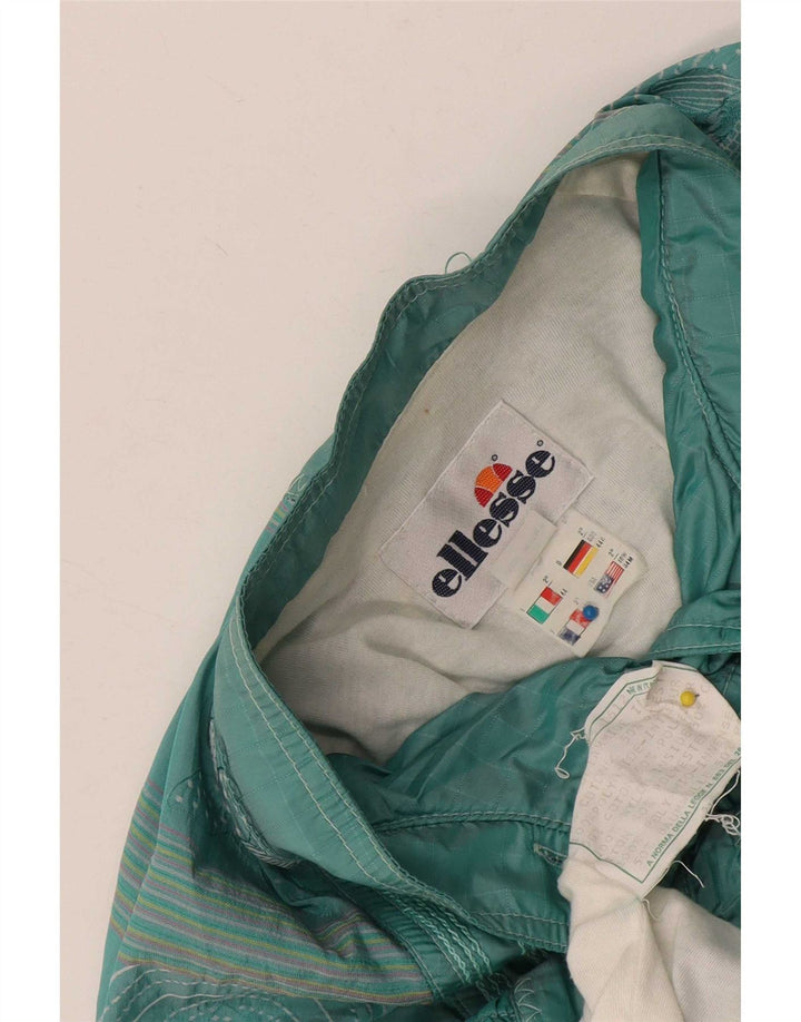 Ellesse Veste de survêtement pour femme IT 44 Vert moyen Paisley Coton