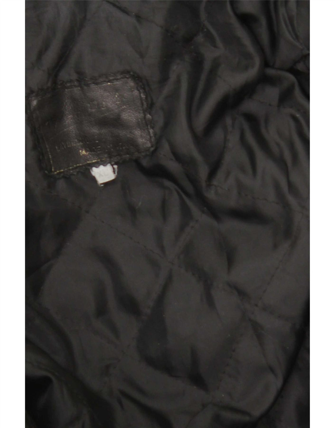Veste en cuir homme vintage UK 42 XL Cuir noir