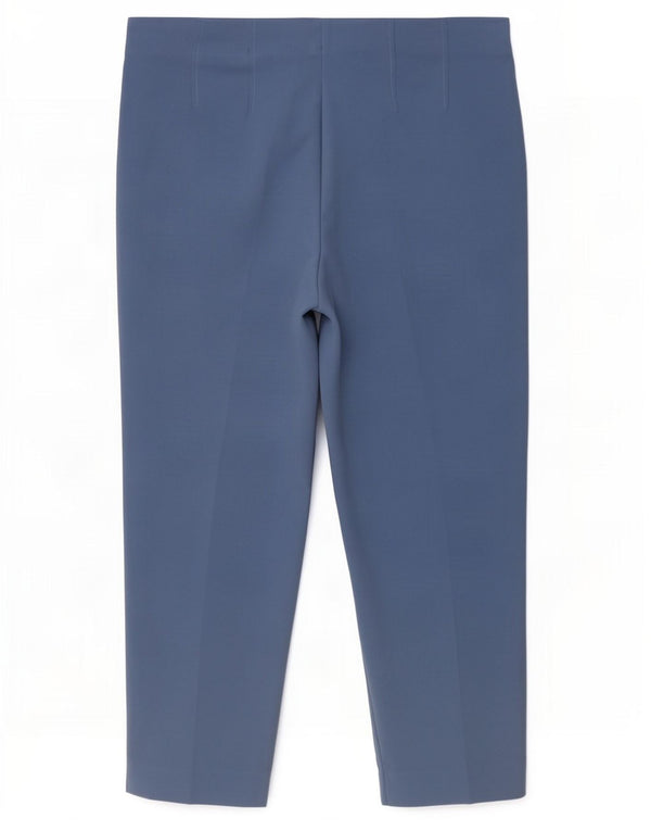 Marks & Spencer Pantalon court pour femme UK 12 Medium W30 L24 Bleu