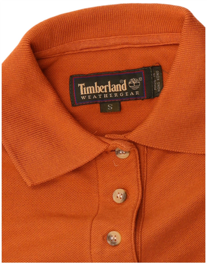 TIMBERLAND Polo Femme UK 10 Petit Orange