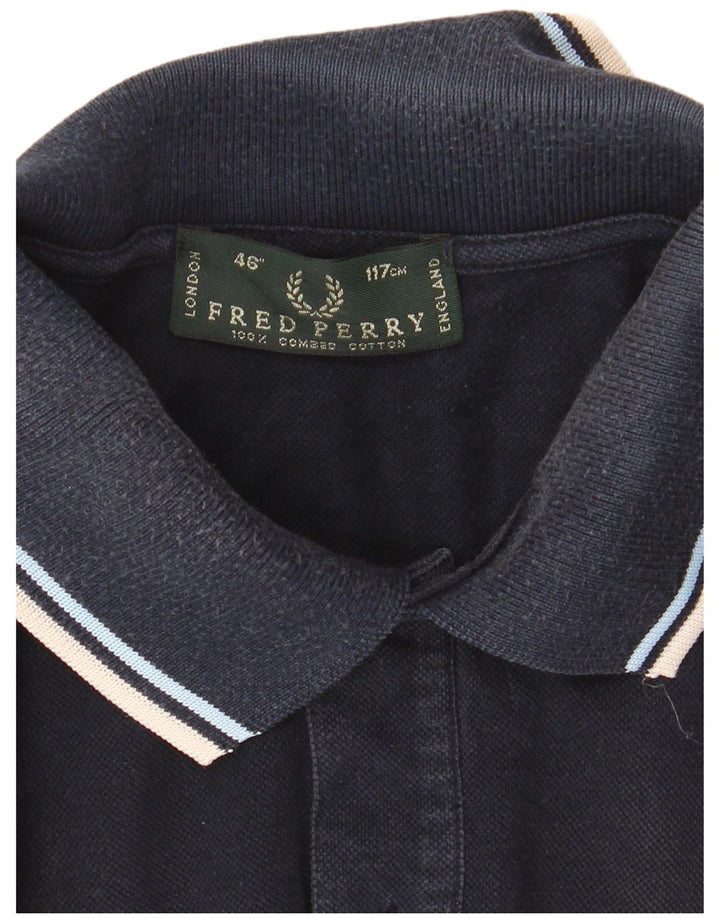 Fred Perry Polo Homme Grand Bleu Marine Coton