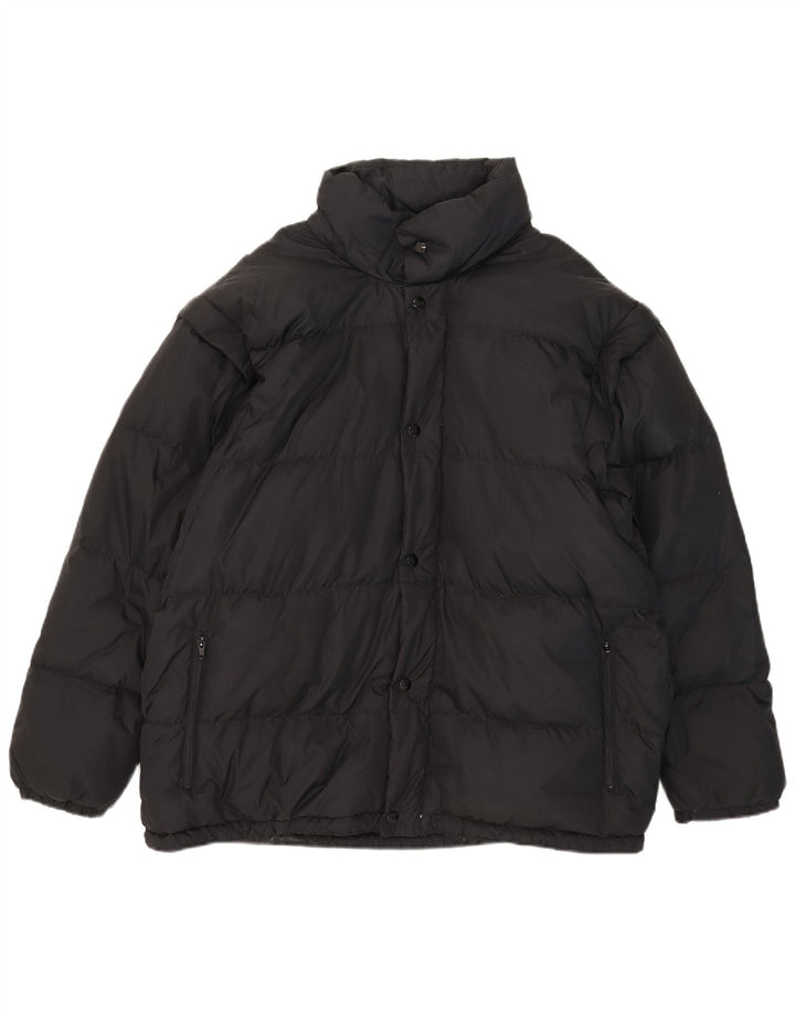 Brugi Veste matelassée à capuche IT 52 XL Noir Polyamide