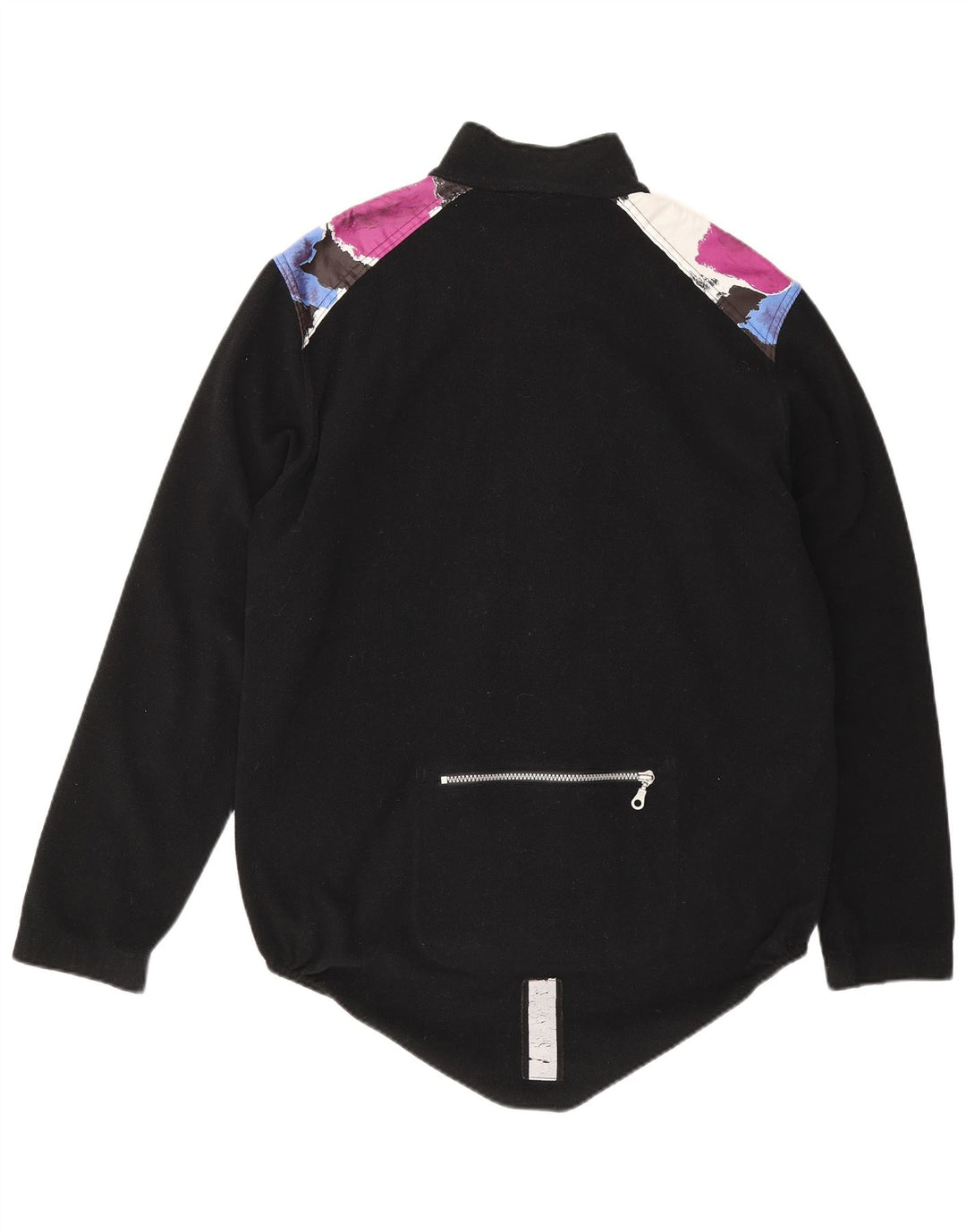 Loffler Veste polaire pour homme UK 38 Medium Noir Géométrique