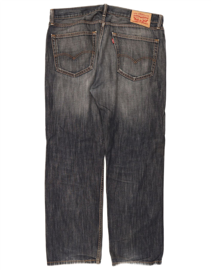 Levi's Jean Droit 505 Homme Bleu W36 L30 Coton