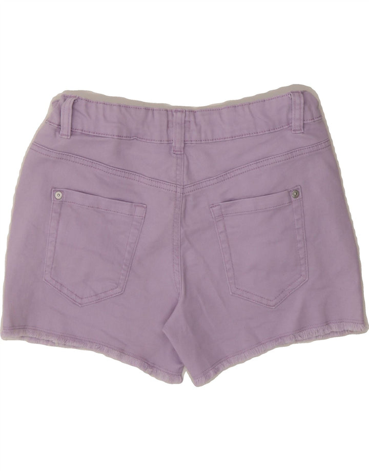 BENETTON Womens Denim Shorts W28 Medium Purple Vintage Benetton and Second-Hand Benetton from Messina Hembry 