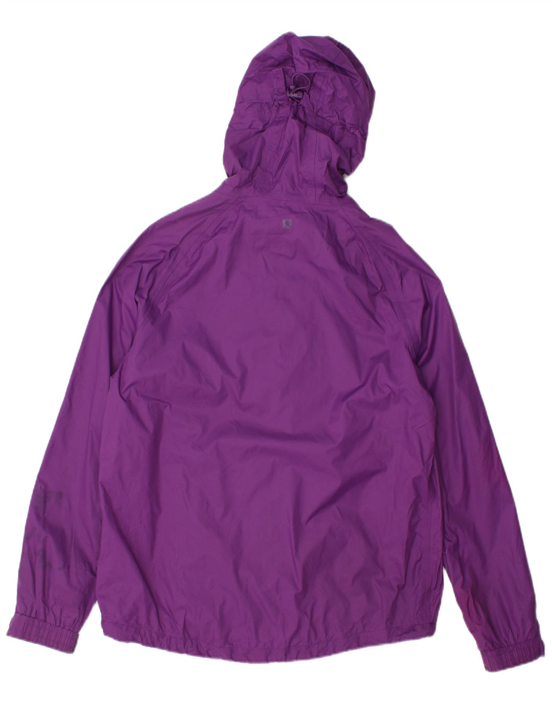 Mountain Warehouse Veste de pluie à capuche pour femme UK 12 Medium Violet Nylon
