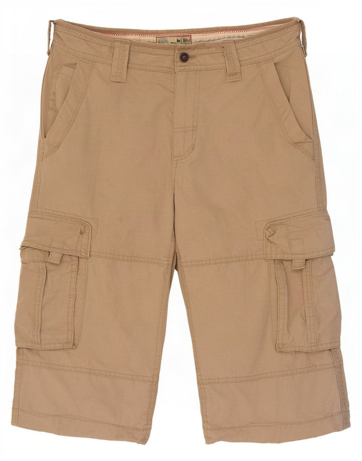 Fat Face Bermuda Cargo Homme W32 Coton Beige Moyen