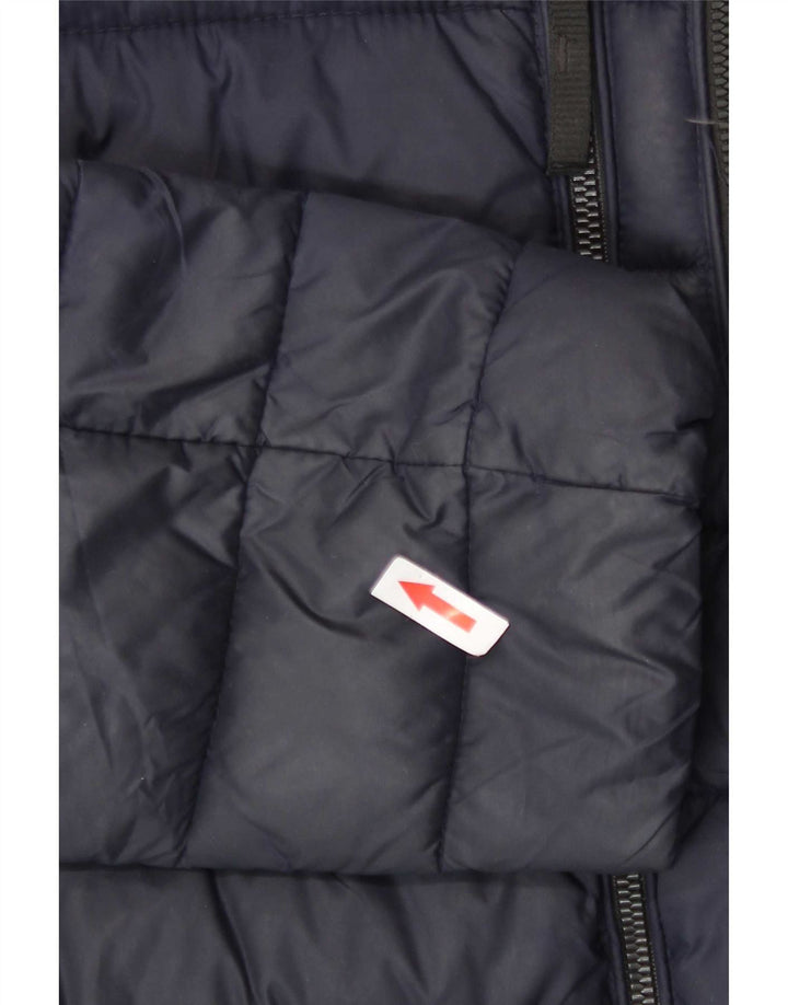 Veste rembourrée pour homme Calvin Klein UK 40 Large Nylon bleu marine
