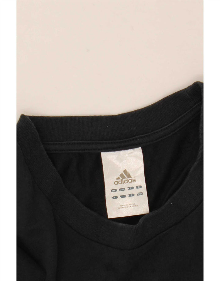 Adidas Haut graphique à manches longues pour homme Bleu marine moyen