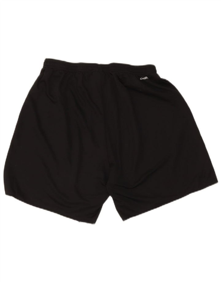 Adidas Short de sport Climalite pour homme, grand, noir, polyester