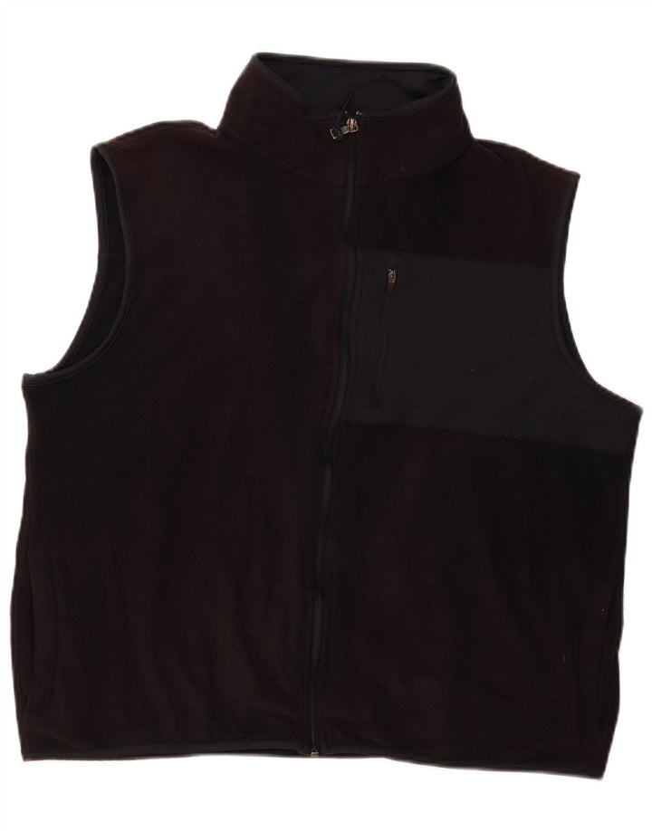 Marks & Spencer Gilet polaire pour homme UK 40 Large Noir