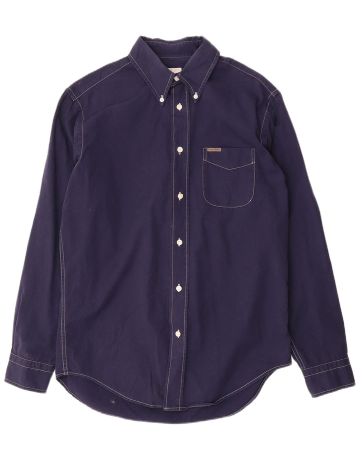 Calvin Klein Jeans Chemise Homme Bleu Marine Moyen