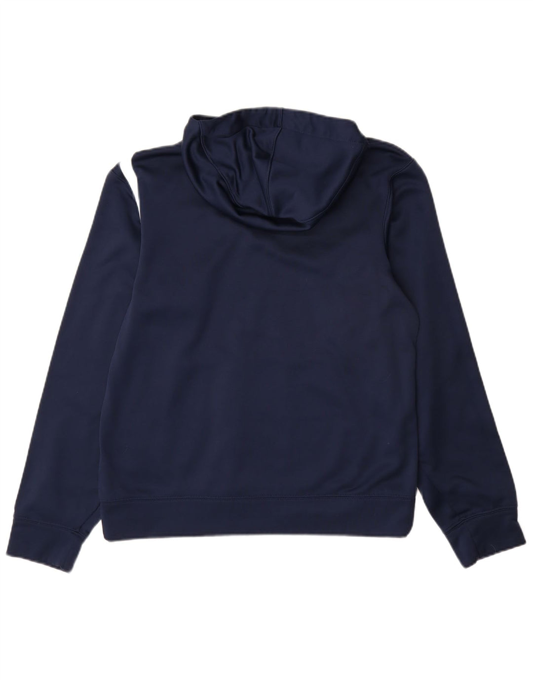 NIKE Pull à capuche graphique Dri Fit pour homme, petit, bleu marine, polyester