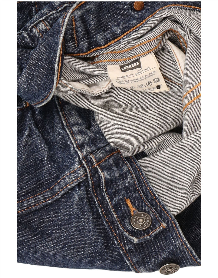 Carrera Veste en Jean Homme UK 42 XL Bleu Marine Coton