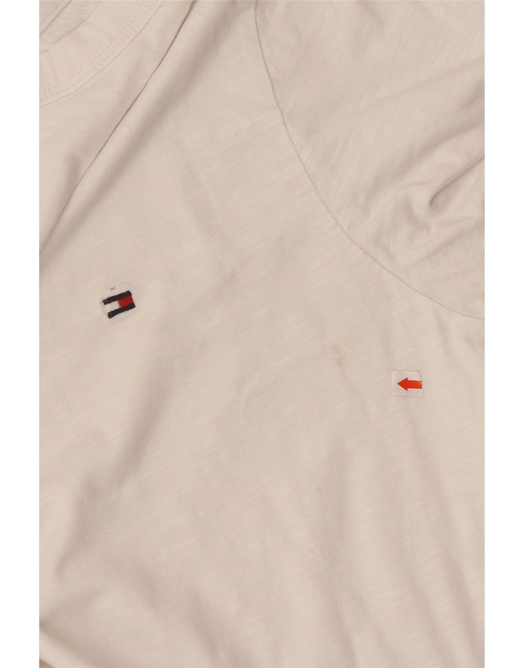 Tommy Hilfiger T-shirt coupe classique pour homme en coton blanc petit