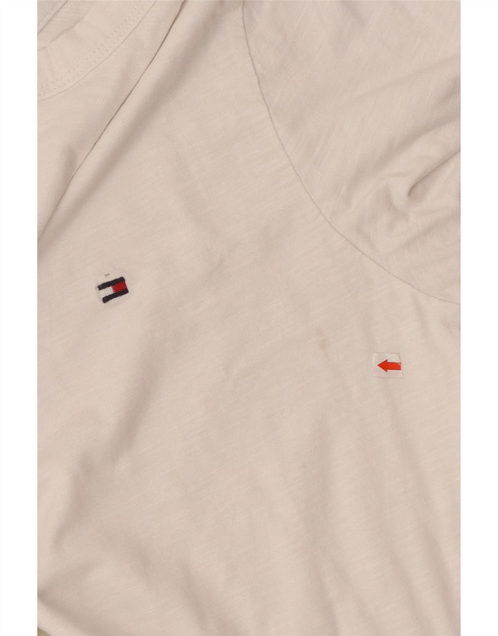 Tommy Hilfiger T-shirt coupe classique pour homme en coton blanc petit