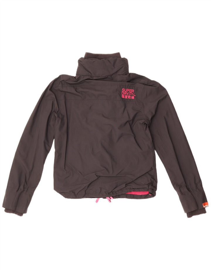 Superdry Veste coupe-vent The Windcheater pour femme UK 16 Large Noir