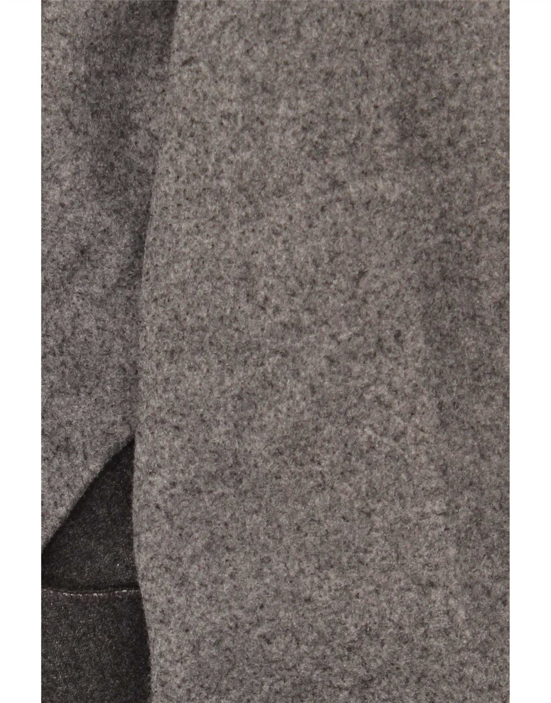 Zara Manteau surdimensionné à capuche pour femme UK 6 XS Gris Polyester