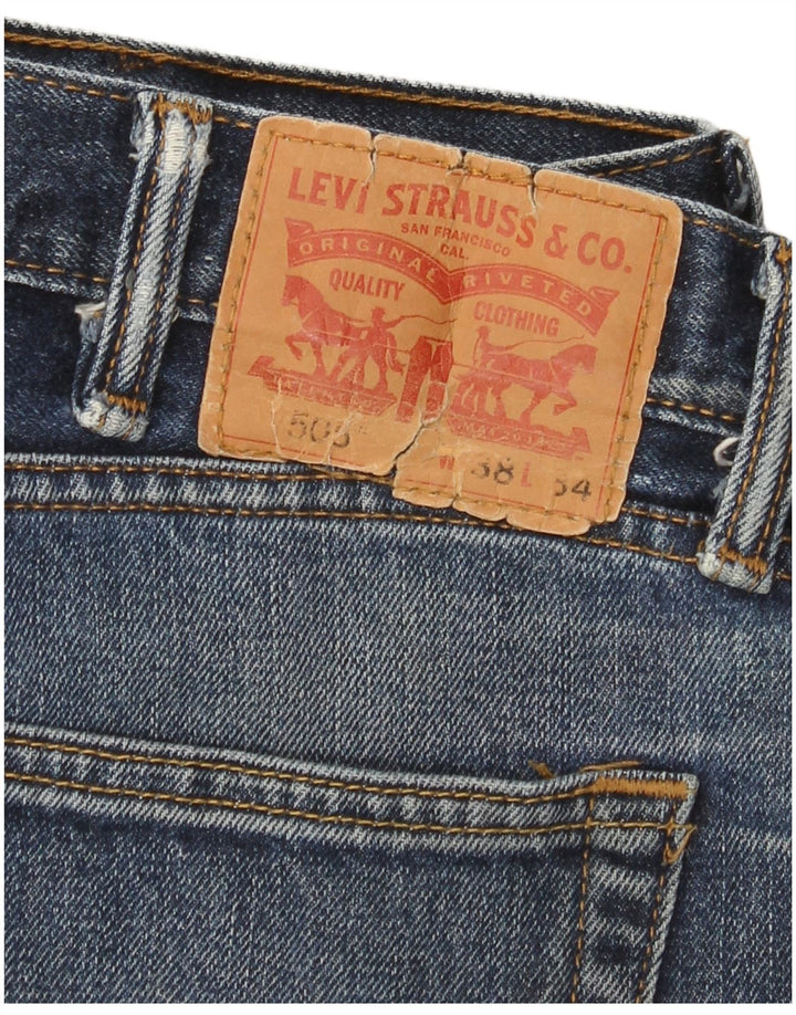 Levi's Jean Droit 505 Homme Bleu W38 L34 Coton