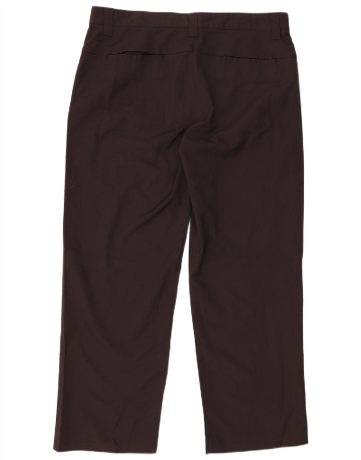IZOD Pantalon Chino Droit Homme W36 L30 Noir Polyester