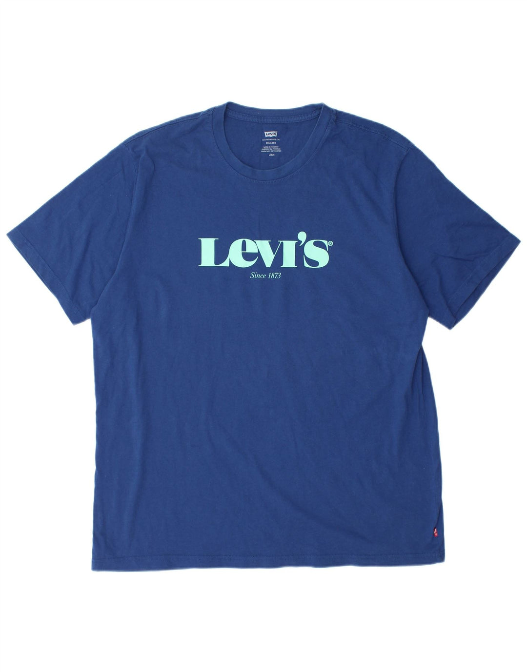 LEVI'S T-shirt décontracté graphique pour homme, grand, bleu marine